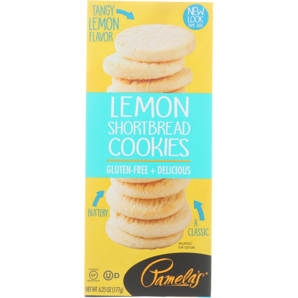 Pamela's Lemon Shortbread Cookies - Gluten-Free Delight