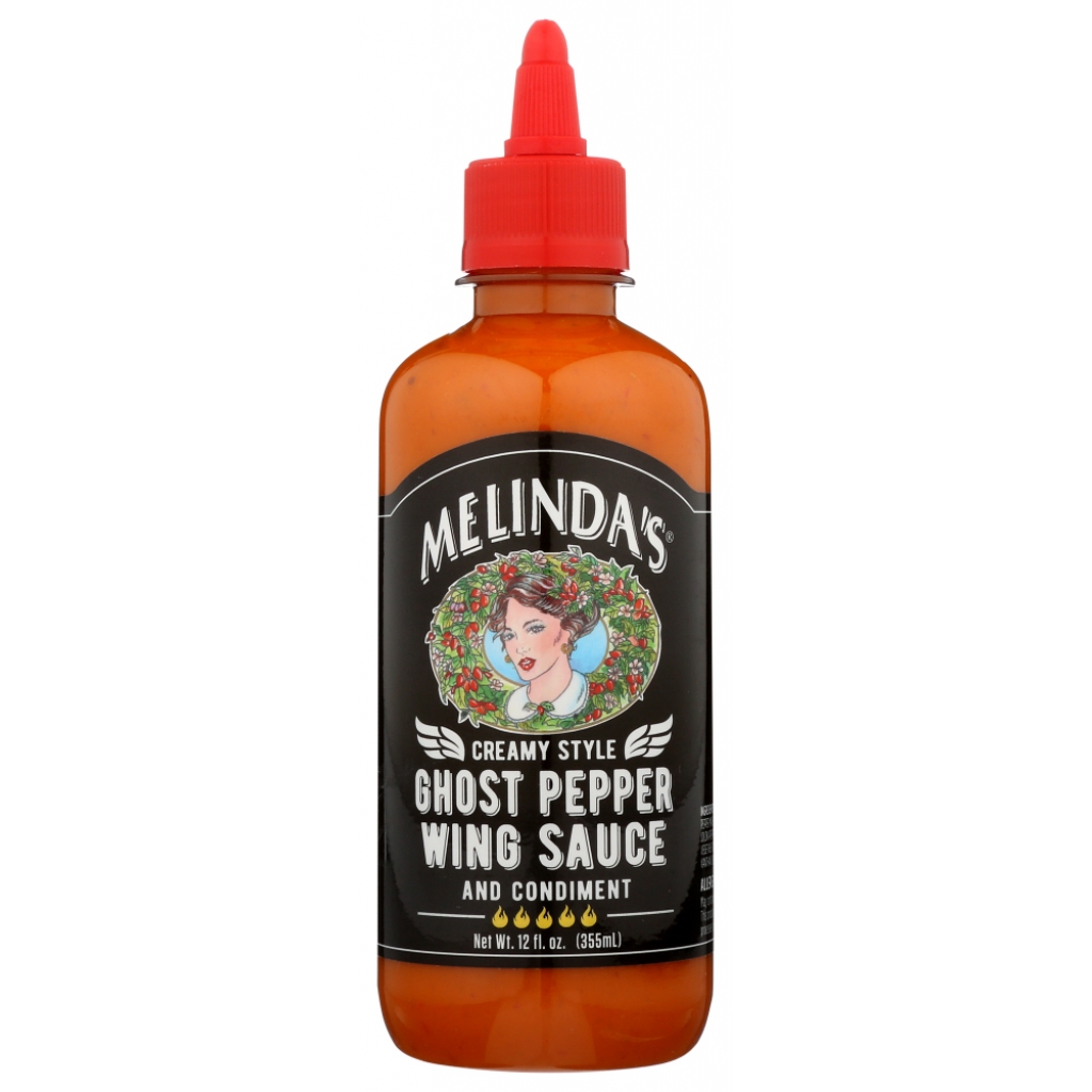 Melinda’s Ghost Pepper Wing Sauce, 12 oz