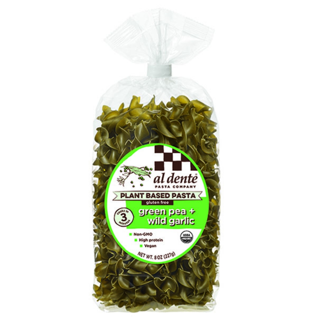 Green Pea Wild Garlic Plant Based Pasta, 8 oz