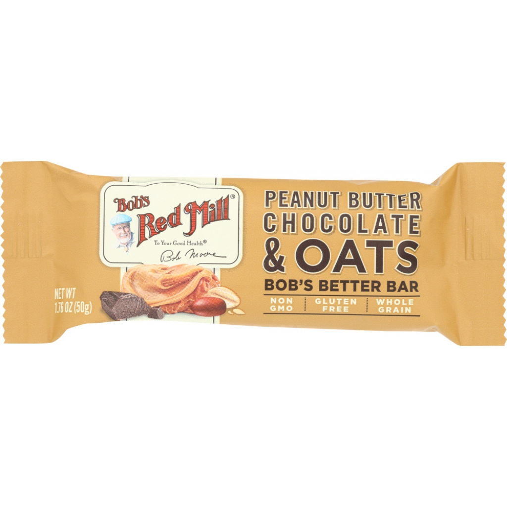 Peanut Butter Chocolate & Oats Bob's Bar, 1.76 oz