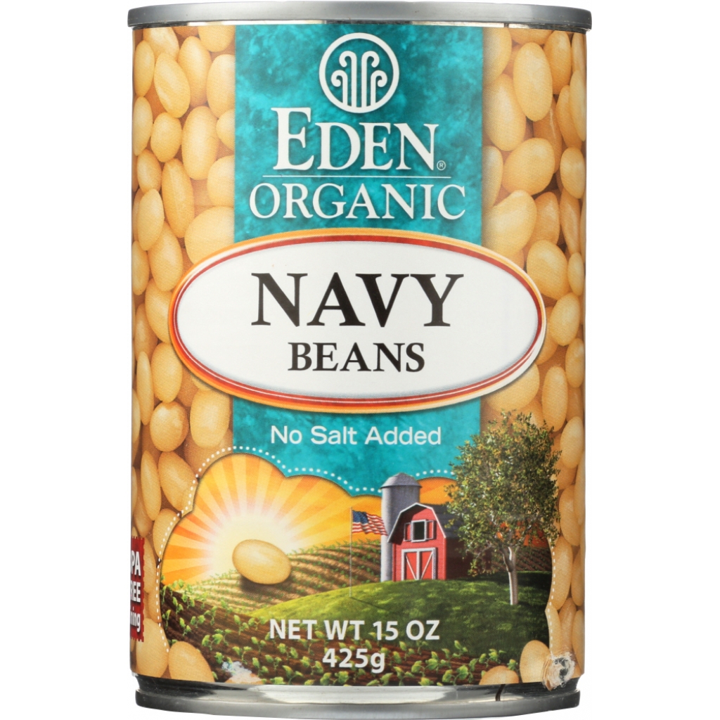 Organic Navy Beans - Mild and Versatile Bean Option