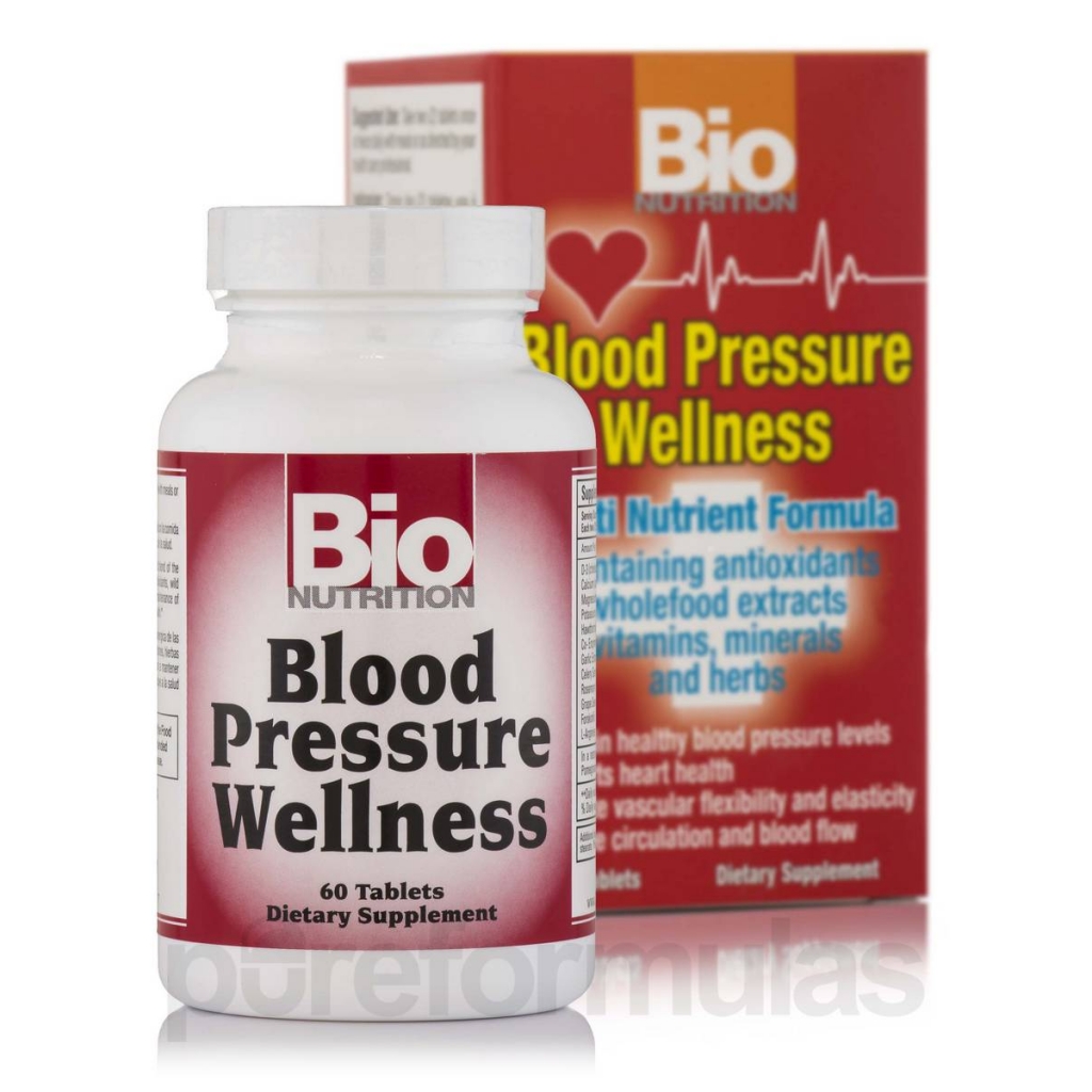 Blood Pressure Wellness Tablets - 60 Count