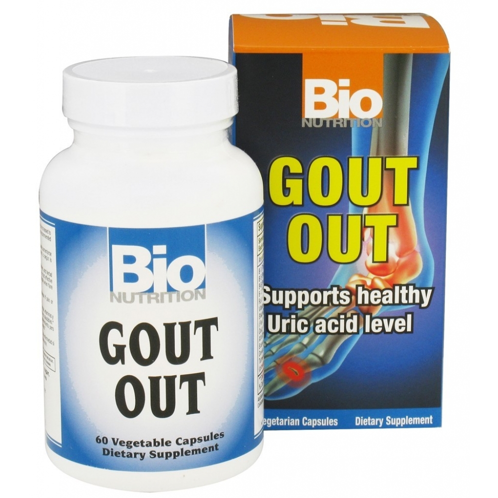 Gout Out Supplement (60 vegetarian capsules)