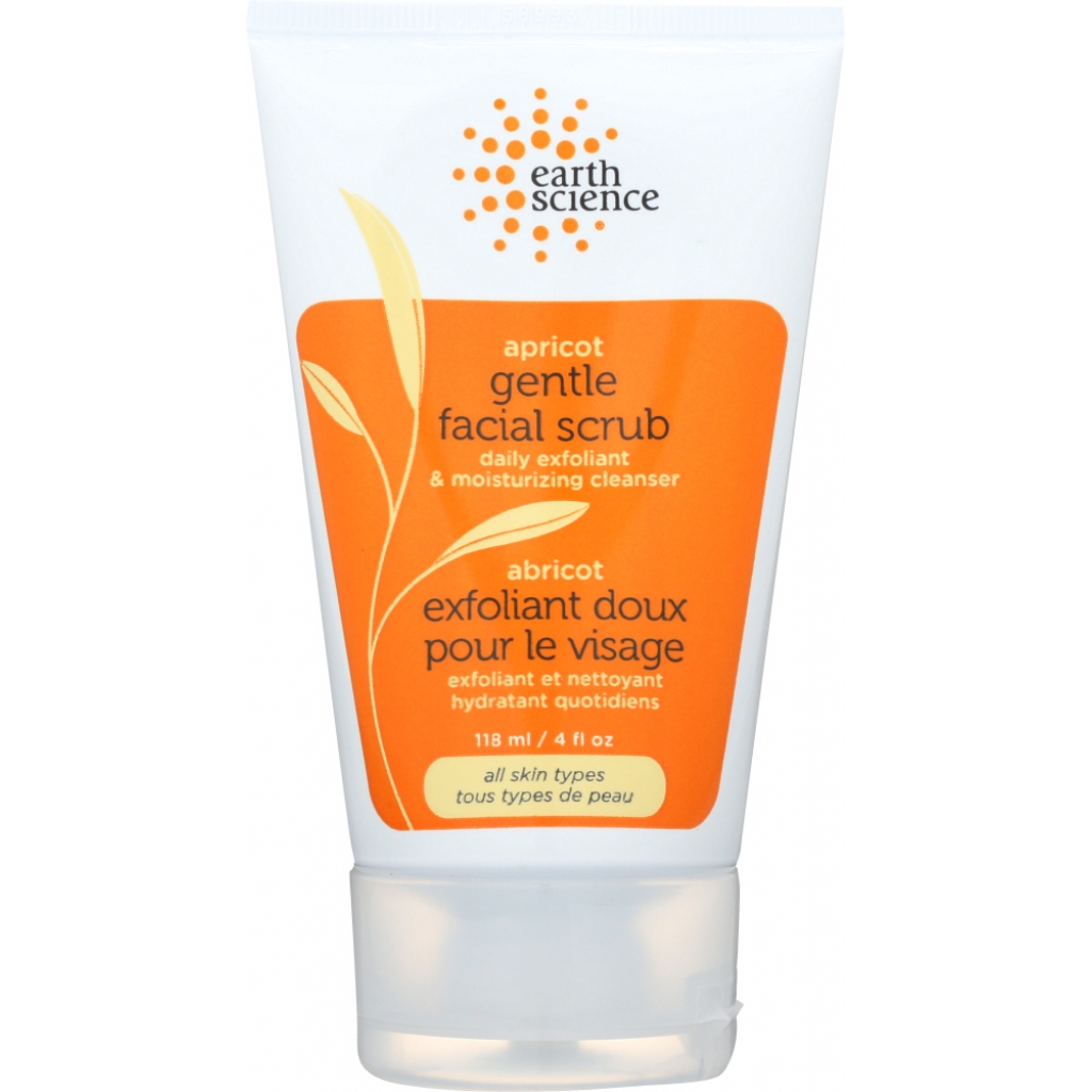 Gentle Apricot Facial Scrub, 4 oz