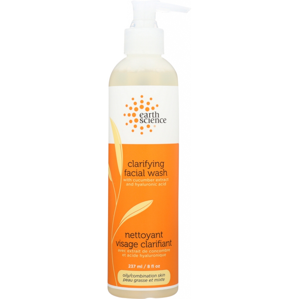 Clarifying Facial Wash - Gentle Foaming Cleanser, 8 oz