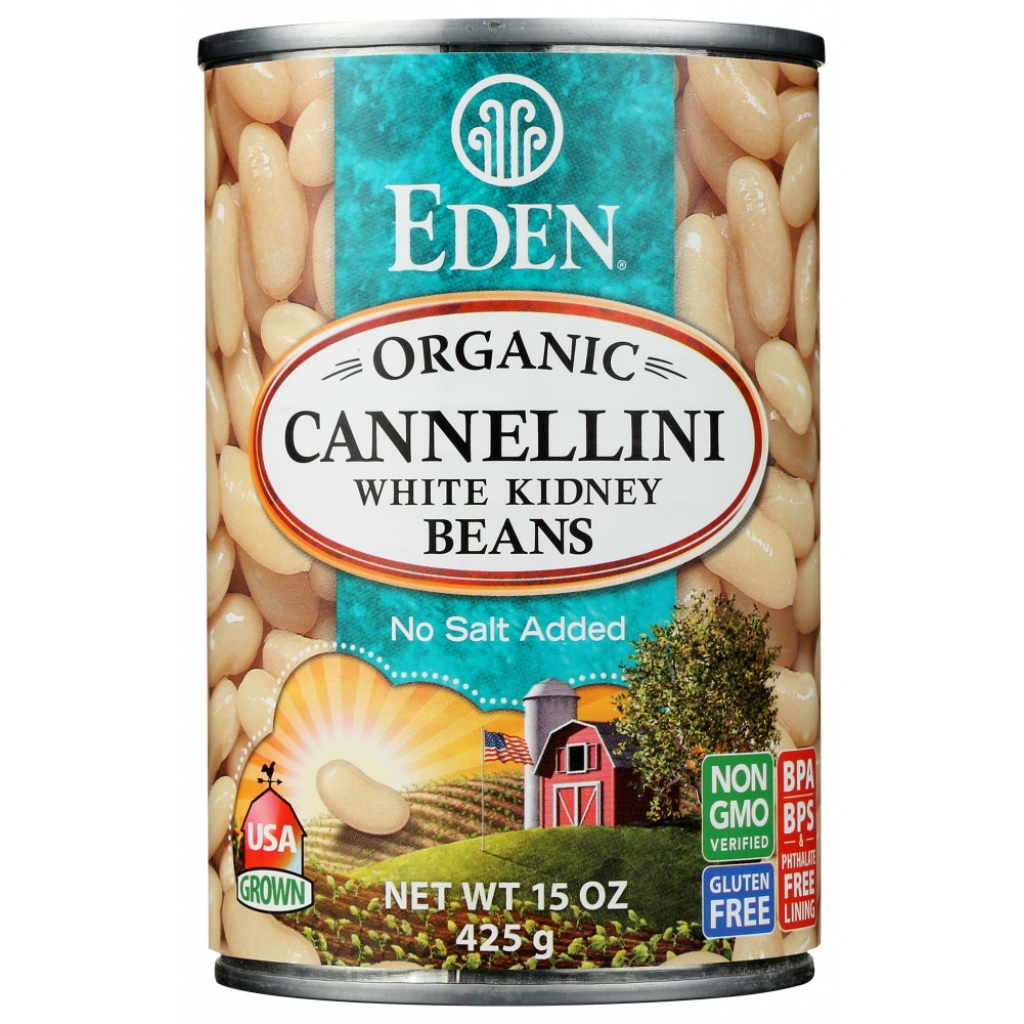 Organic Cannellini White Kidney Beans - 15 oz