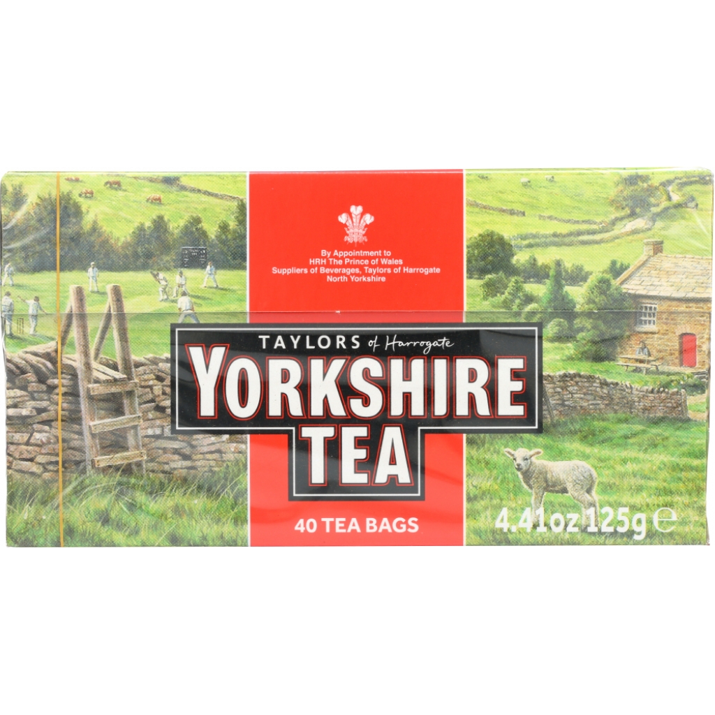 Yorkshire Tea Bags - 4.41 oz, 40 Bags