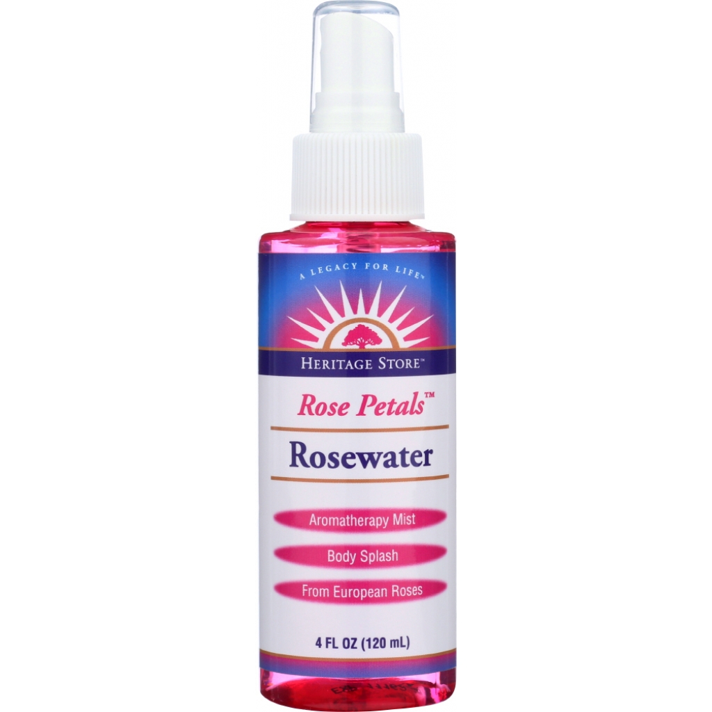 Damask Rosewater Mist for Skin Care - 4 oz