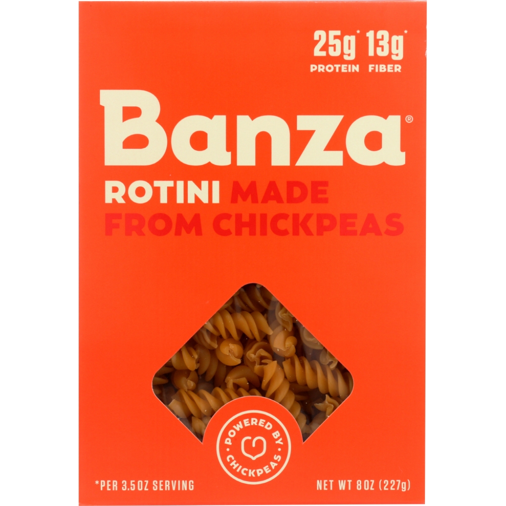 Banza Rotini Chickpea Pasta, 8 oz