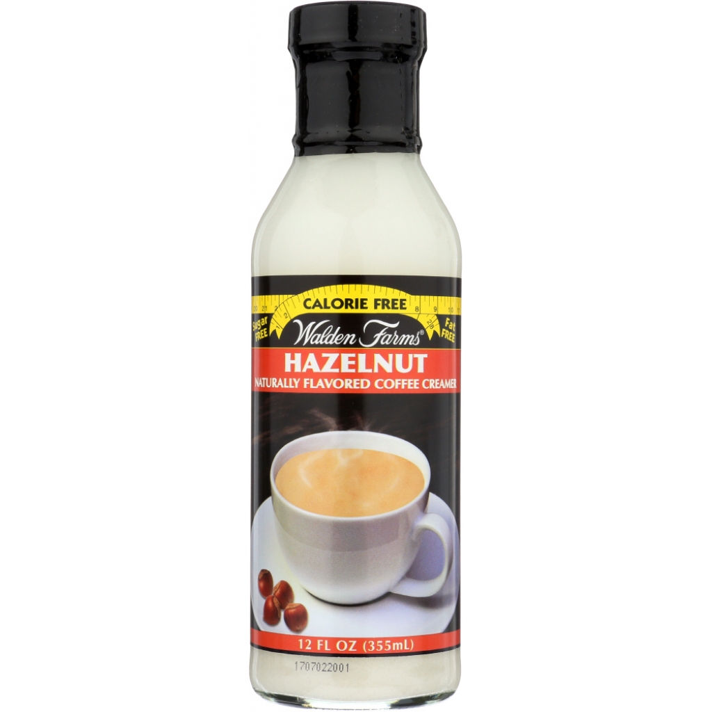 Calorie-Free Hazelnut Coffee Creamer, 12 oz