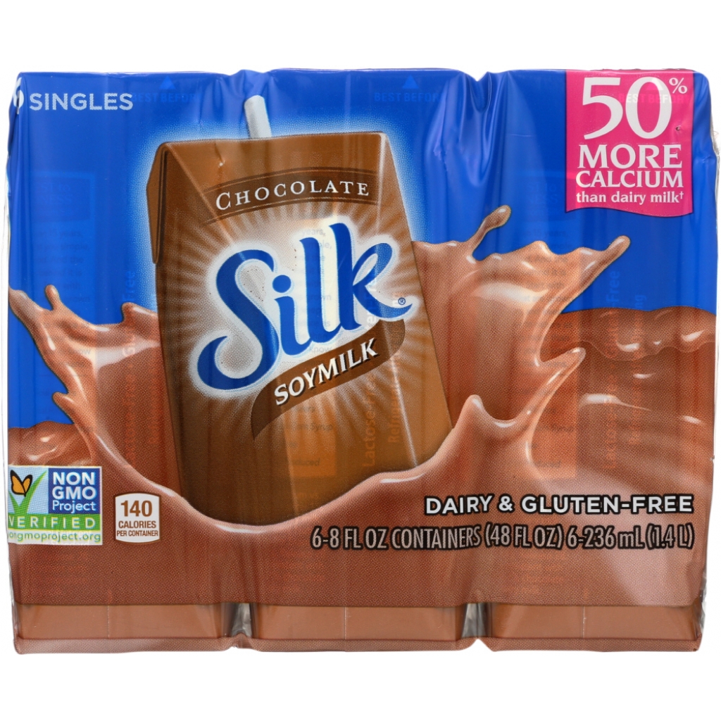 Silk Chocolate Soymilk - 48 oz, 6 Count