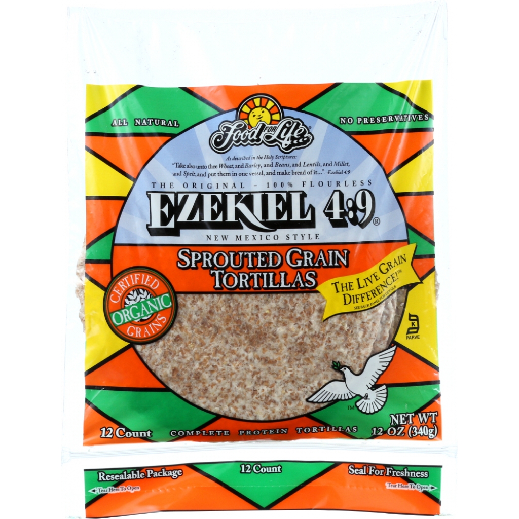 New Mexico Style Sprouted Grain Tortillas, 12 oz