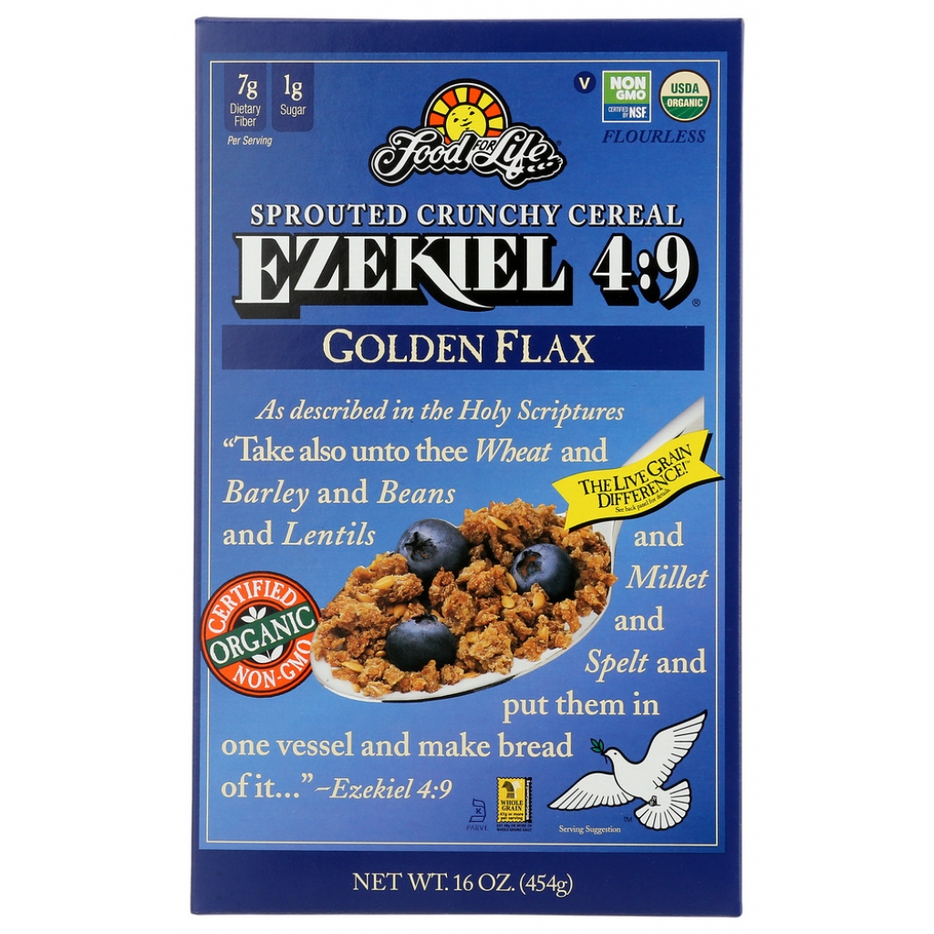 Sprouted Grain Cereal with Golden Flax - 16 oz