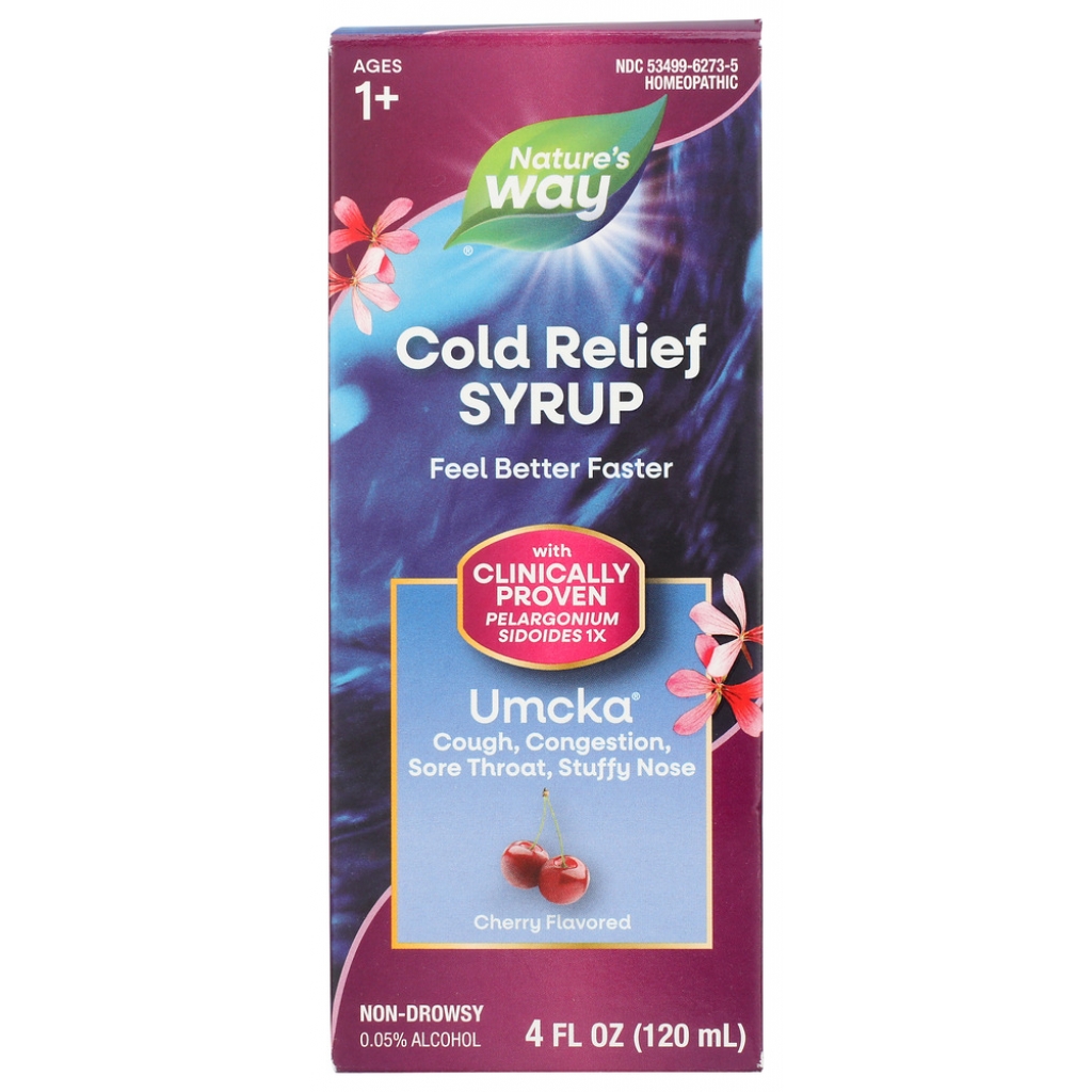 Umcka ColdCare - Cherry Flavor Cough Relief Syrup, 4 oz