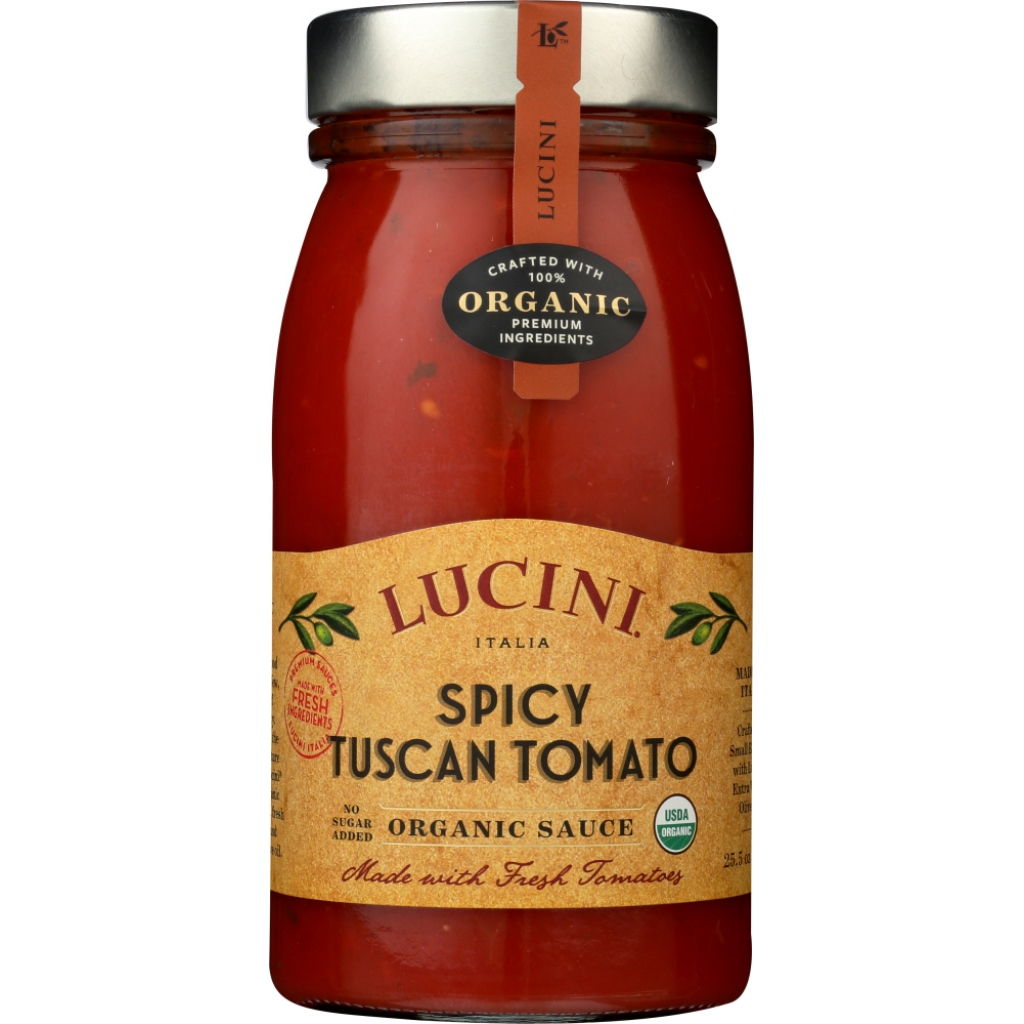 Spicy Tuscan Tomato Sauce - Organic