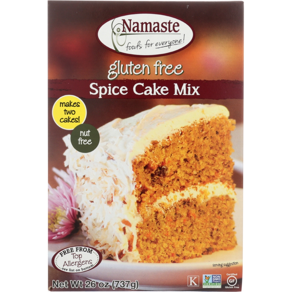 Gluten-Free Spice Cake Mix - Versatile Baking Solution, 26 oz