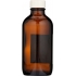 Amber Glass Bottle with Writable Label, 4 oz