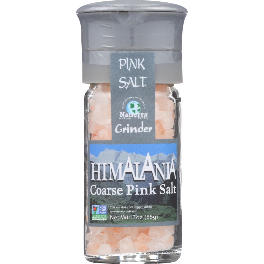 Himalayan Coarse Pink Salt Grinder - 3 oz