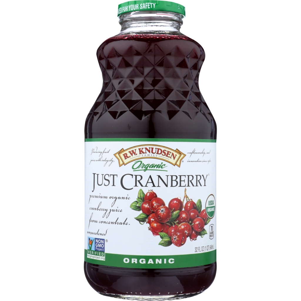 Organic Cranberry Juice, 32 oz