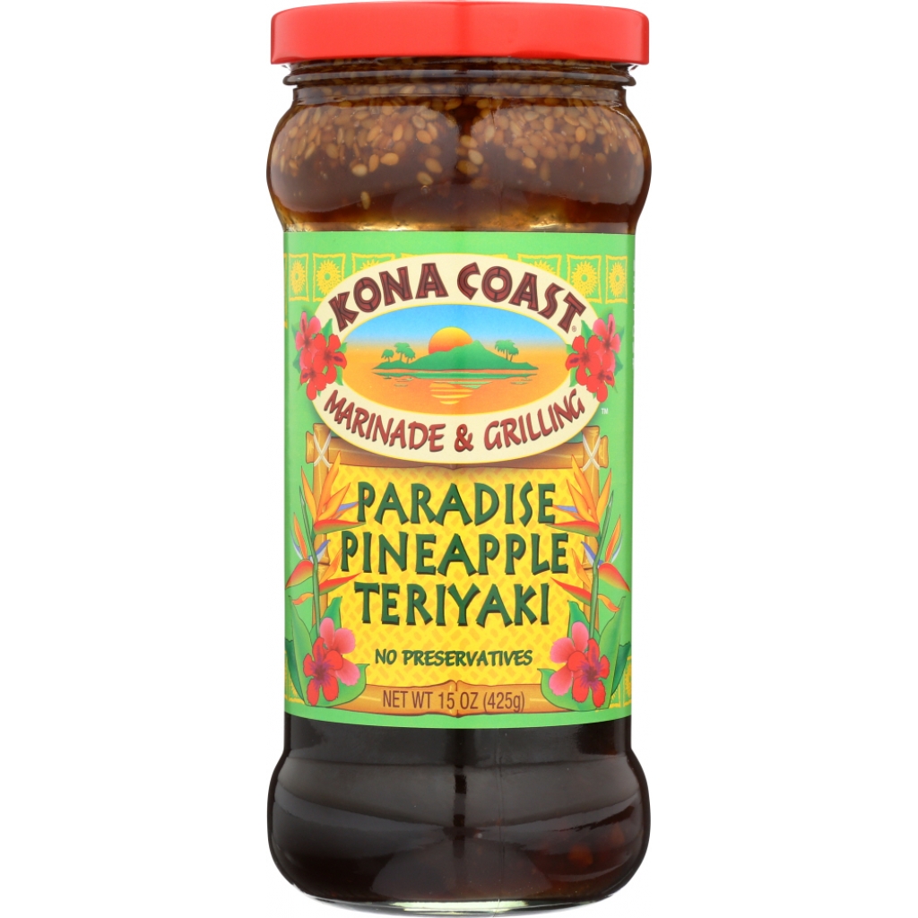 Paradise Pineapple Teriyaki Marinade & Grilling Sauce - 15 Oz