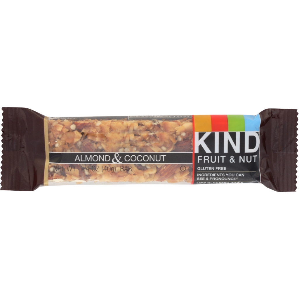 Fruit & Nut Bar with Almonds and Coconut, 1.4 oz