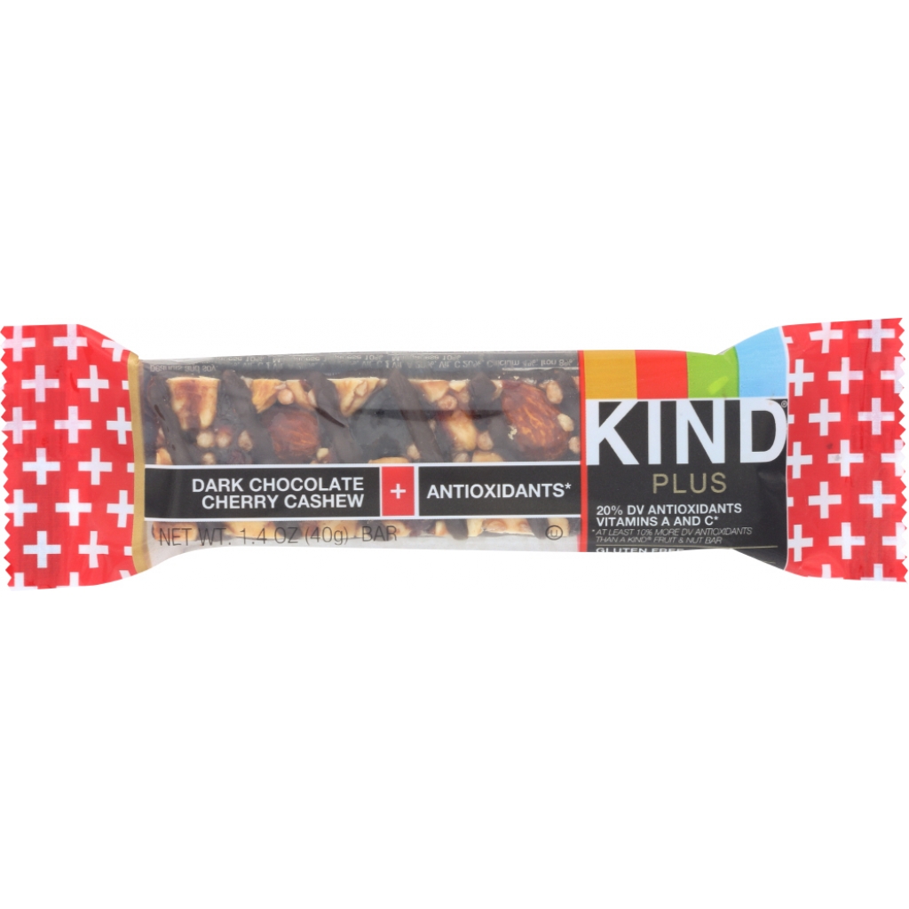 Dark Chocolate Cherry Cashew Nut Bars - 1.4 oz