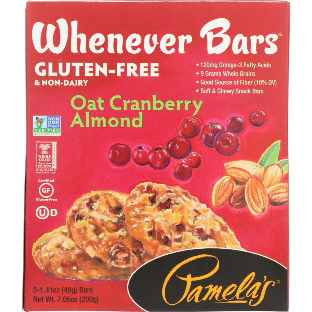 Oat Cranberry Almond Whenever Bars, 7.05 oz