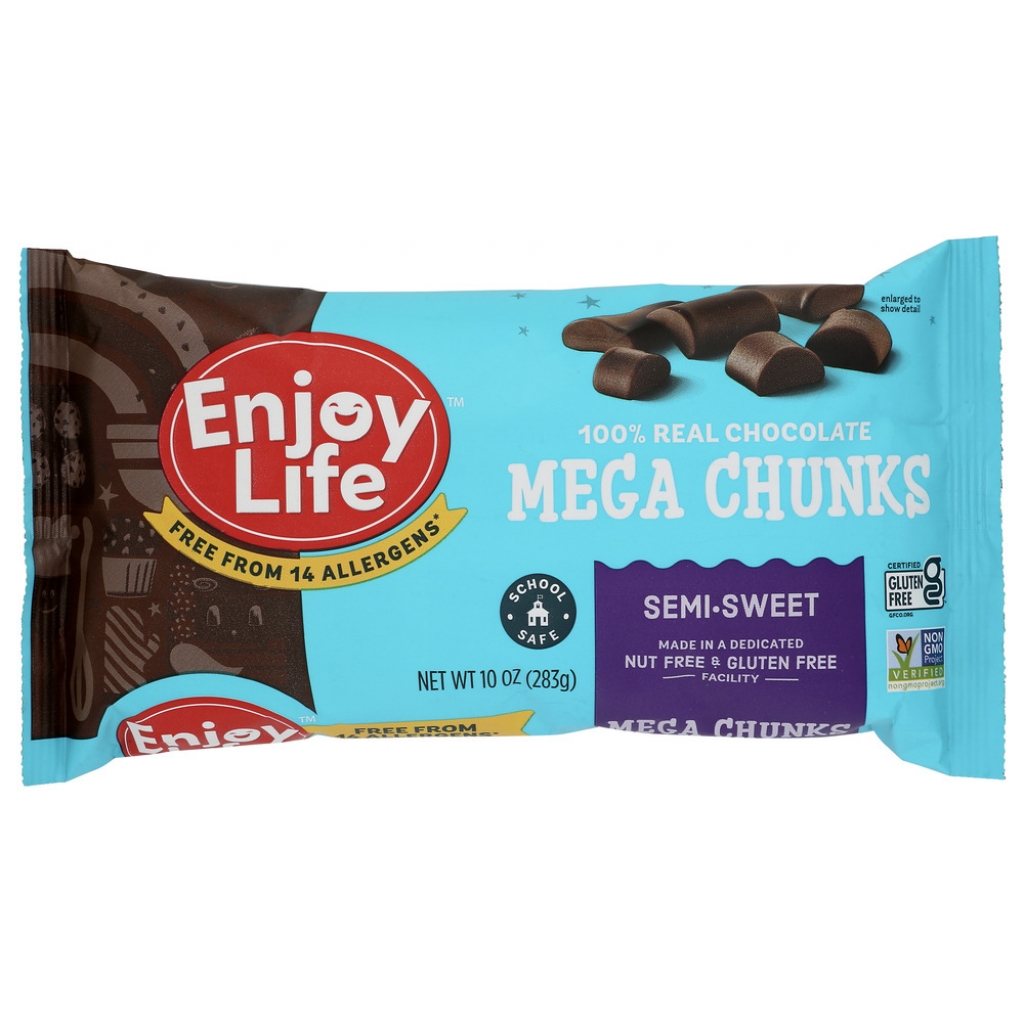 Dairy-Free Semi-Sweet Chocolate Mega Chunks - 10 oz