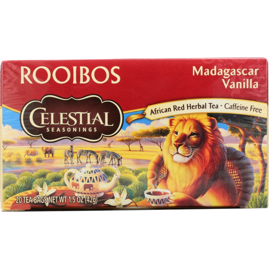 African Rooibos Red Tea with Madagascar Vanilla, 1.5 oz