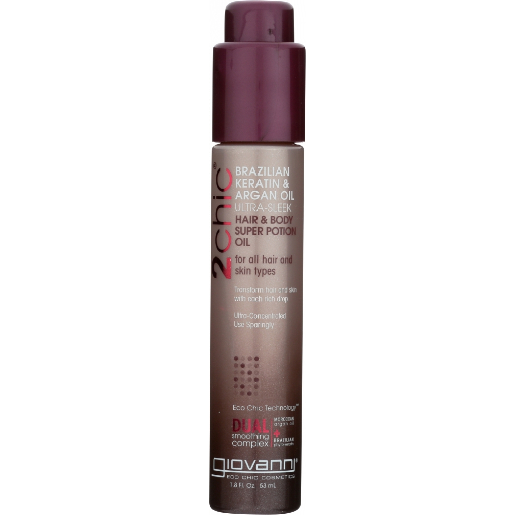 Ultra-Sleek Hair & Body Super Potion with Brazilian Keratin