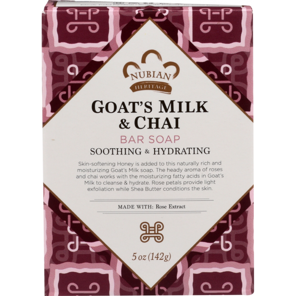 Goat's Milk & Chai Exfoliating Soap, 5 oz