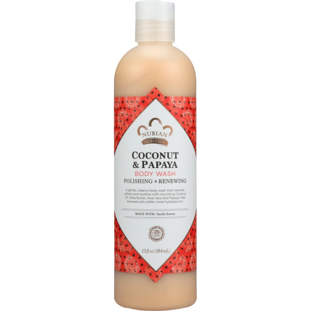 Coconut & Papaya Body Wash - 13 oz