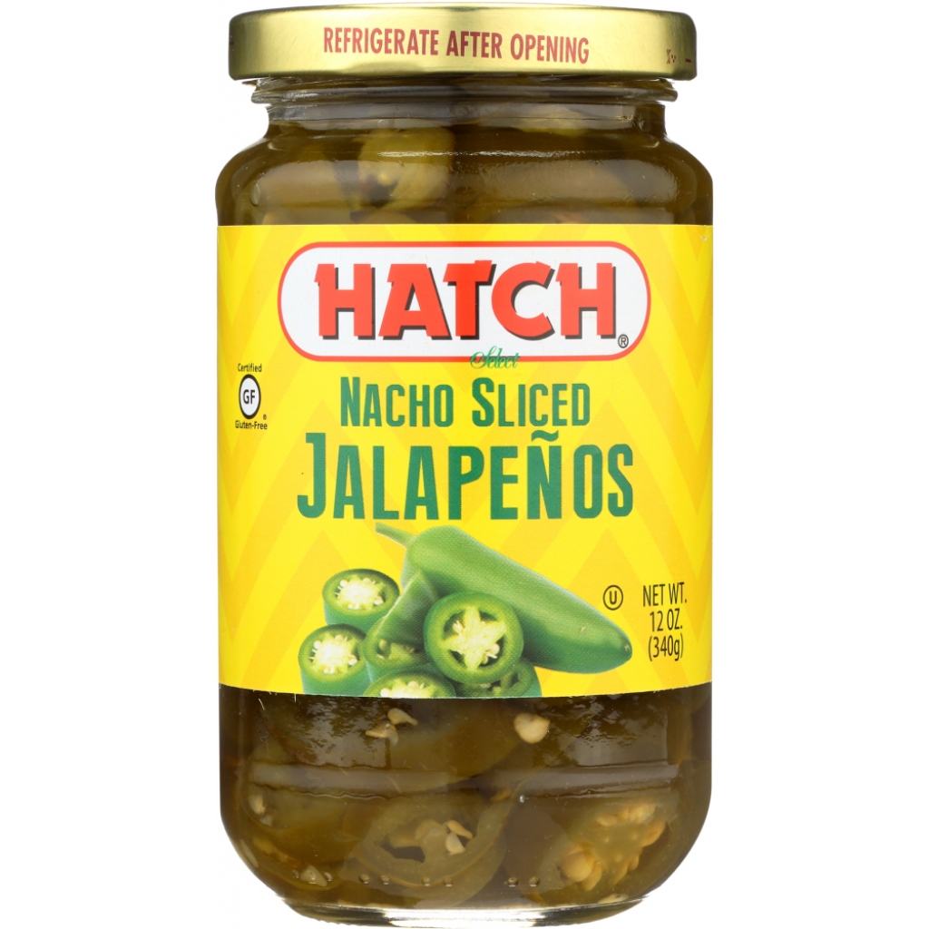 Certified Organic Nacho Sliced Jalapenos, 12 oz