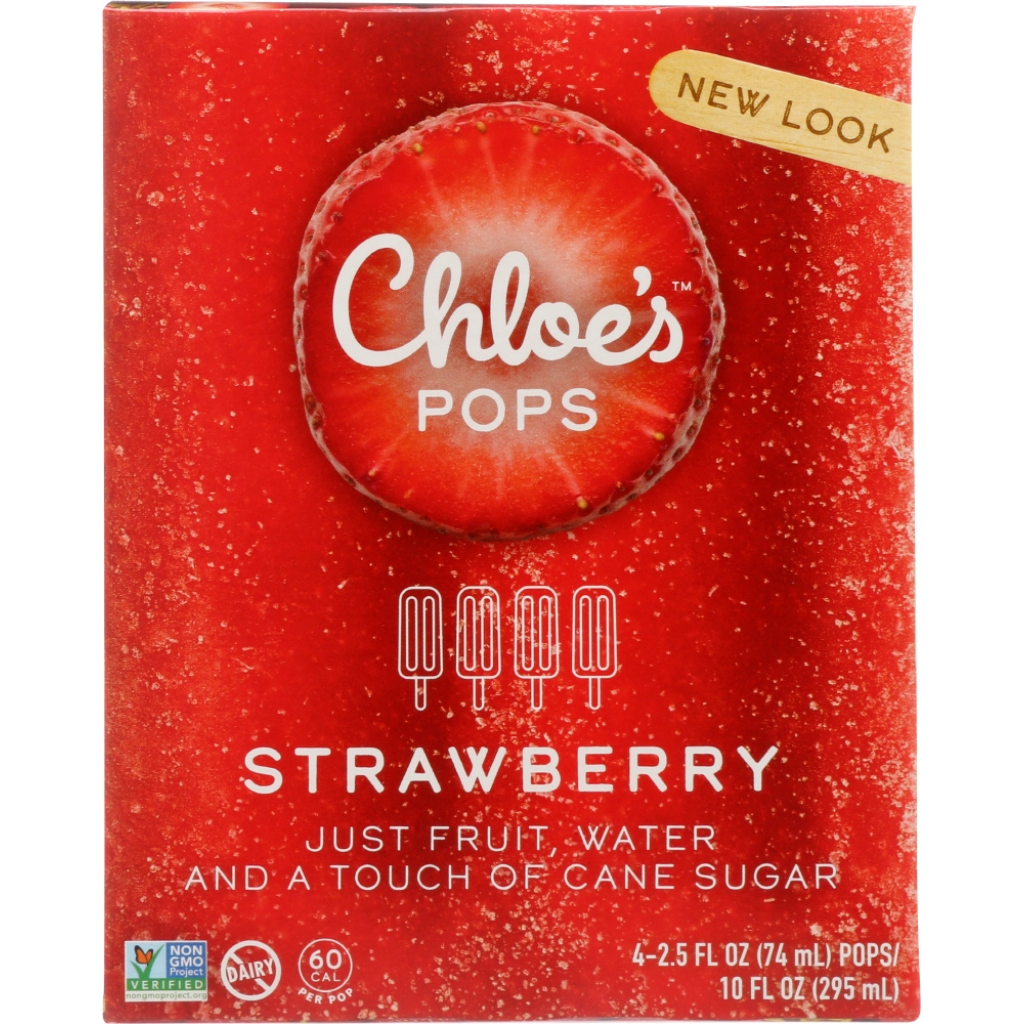 Strawberry Fruit Pop, 10 oz