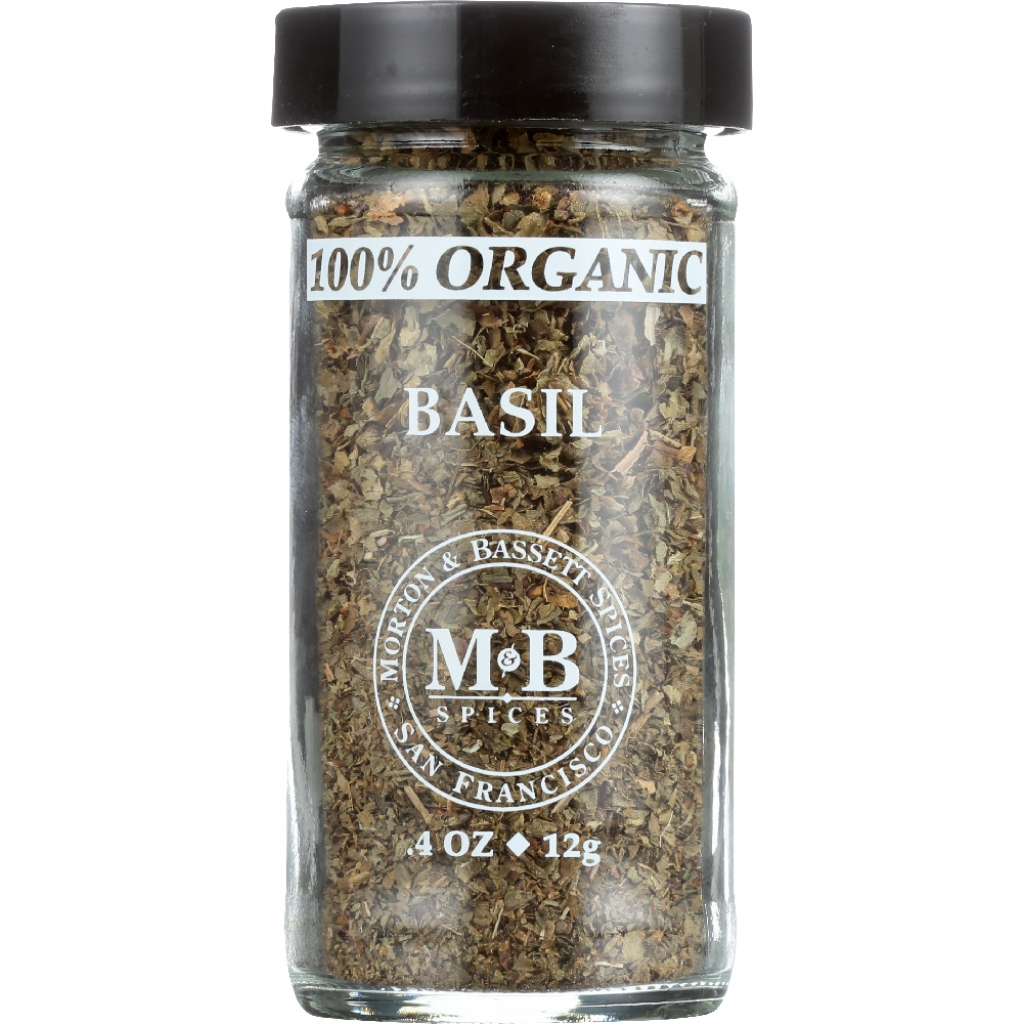 100% Organic Basil - 0.8 Oz