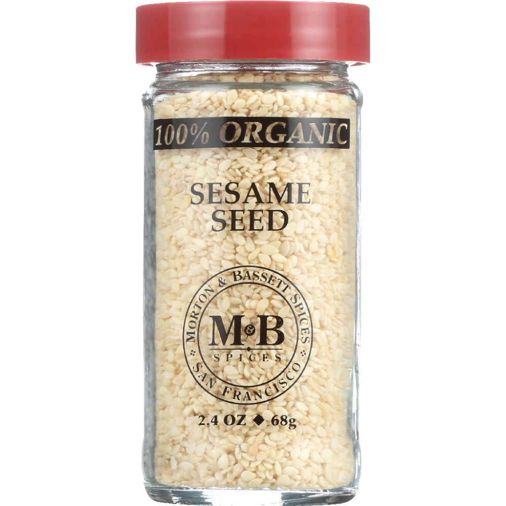 Organic Sesame Seeds, 2.4 oz