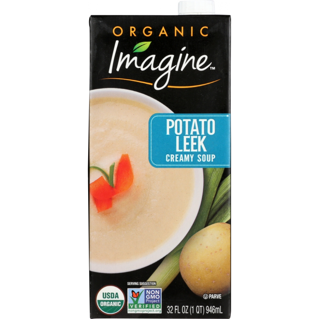 Organic Creamy Potato Leek Soup, 32 oz