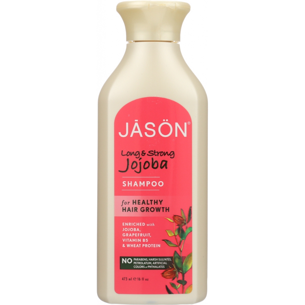 Pure Natural Shampoo Long & Strong Jojoba - 16 oz