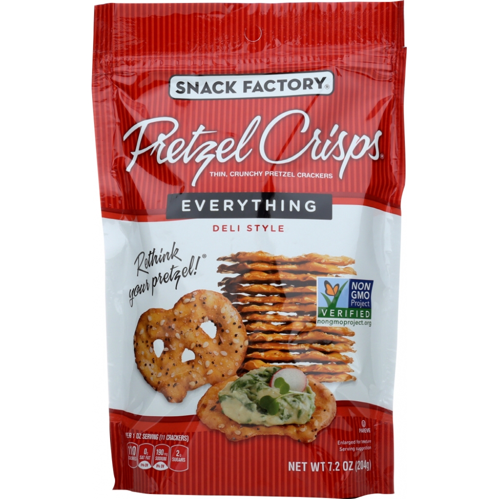 Pretzel Crisps® Deli Style Everything - 7.2 oz