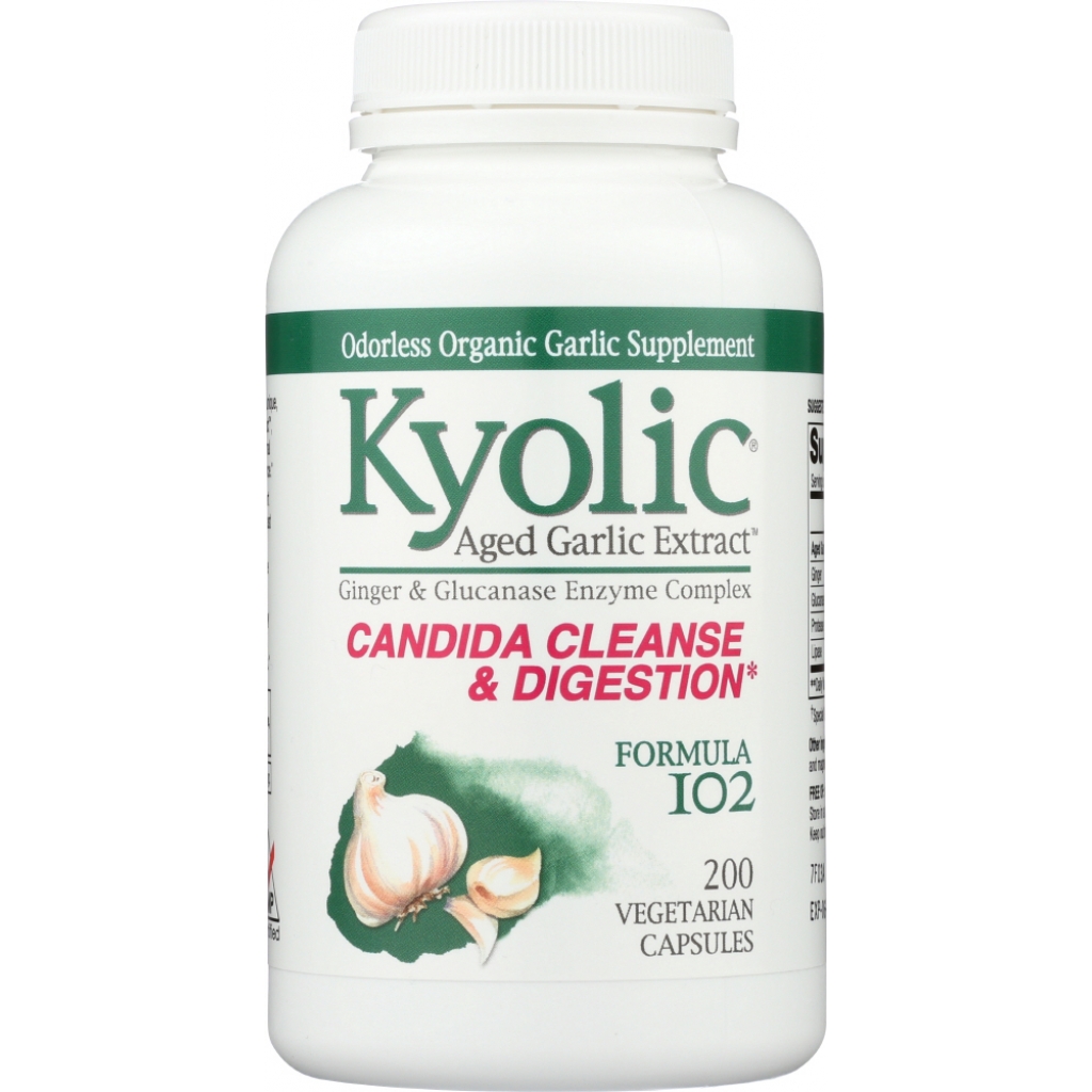 Formula 102 Candida Cleanse and Digestion - 200 Vegetarian Capsules