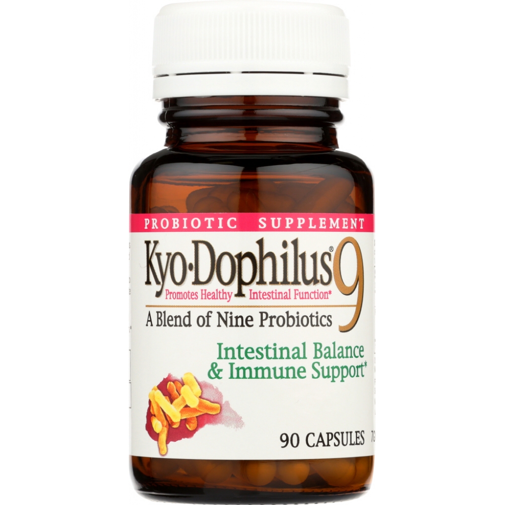 Kyo-Dophilus 9 Probiotic Blend - Maintain Digestive Health - 90 Capsules