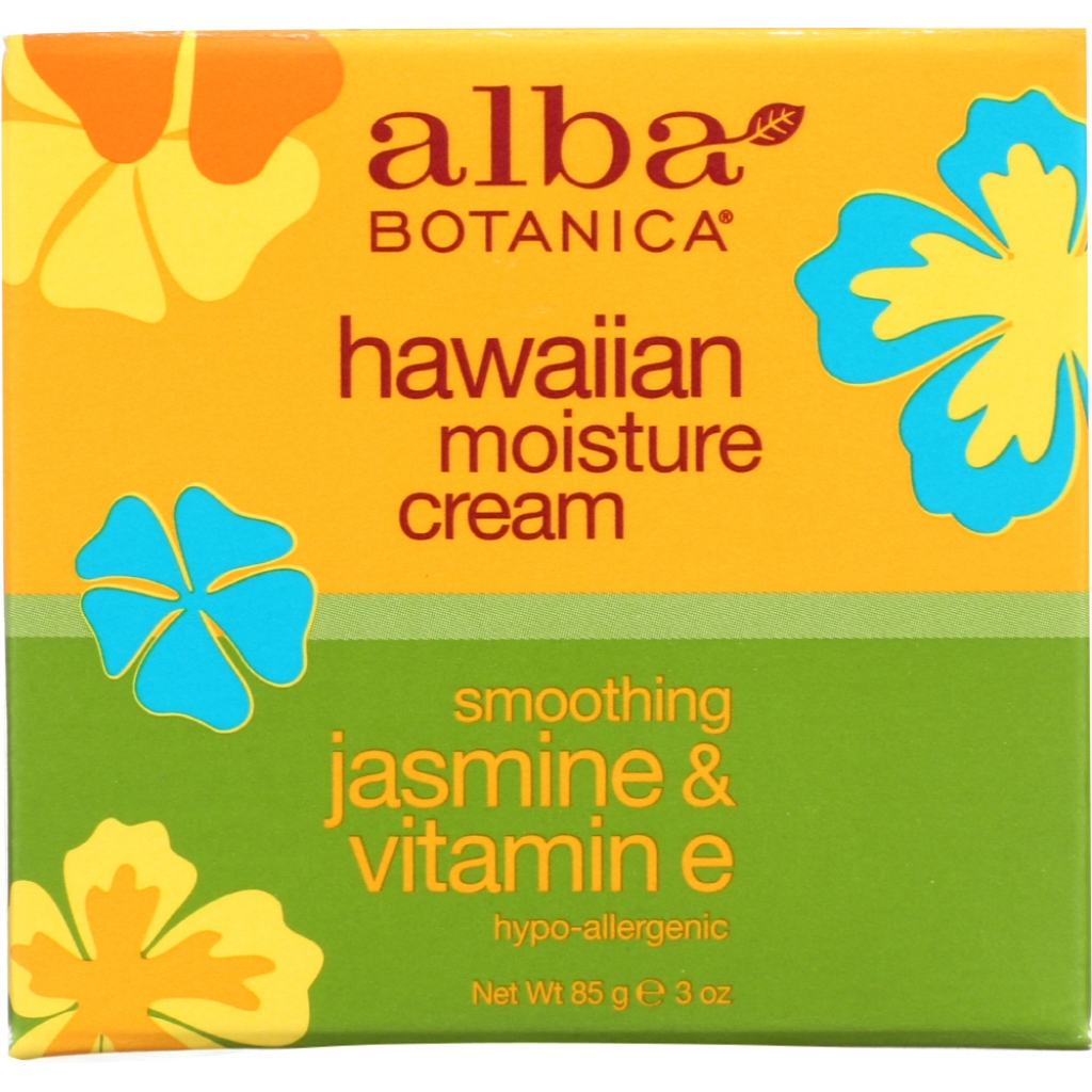 Hawaiian Jasmine & Vitamin E Moisture Cream - 3 oz