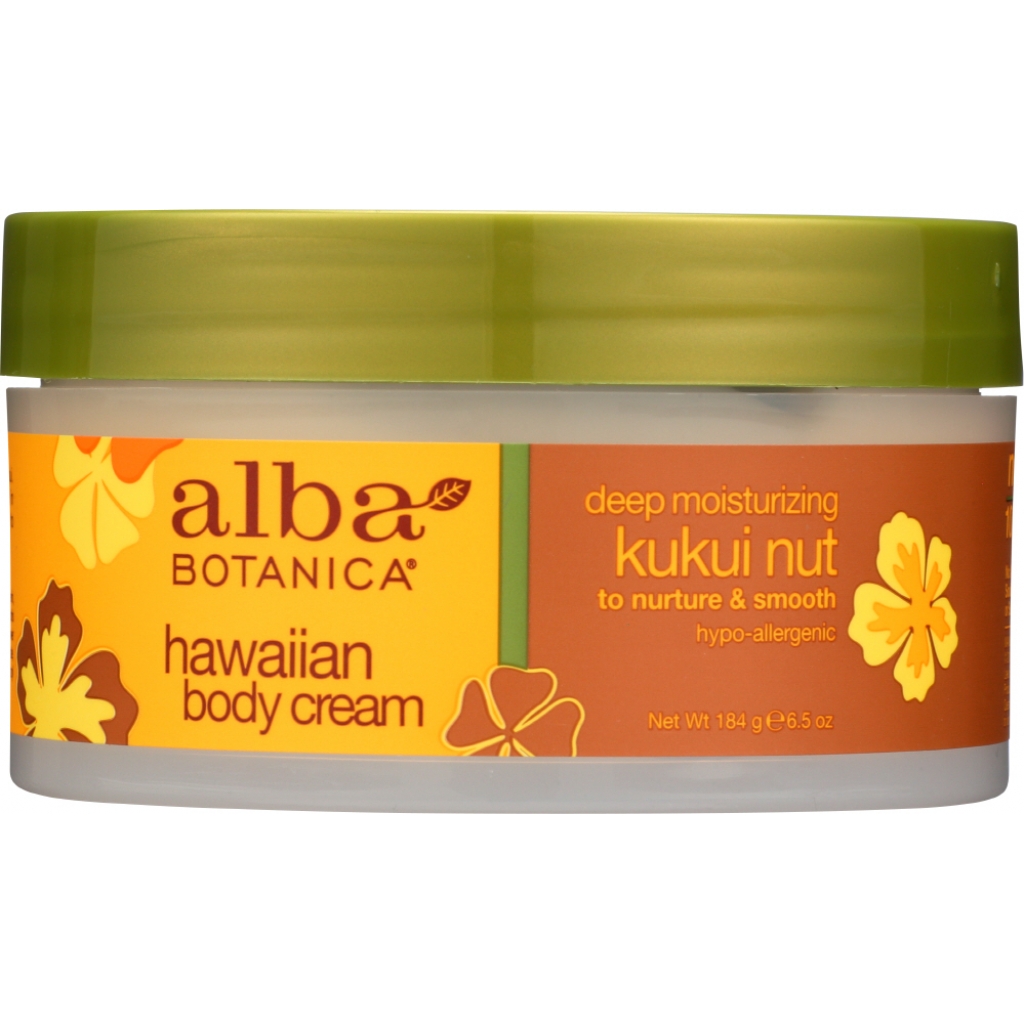 Hawaiian Body Cream Kukui Nut - 6.5 oz