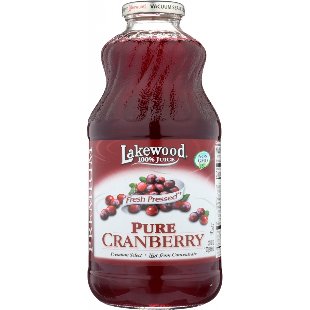 100% Pure Cranberry Juice (32 oz)