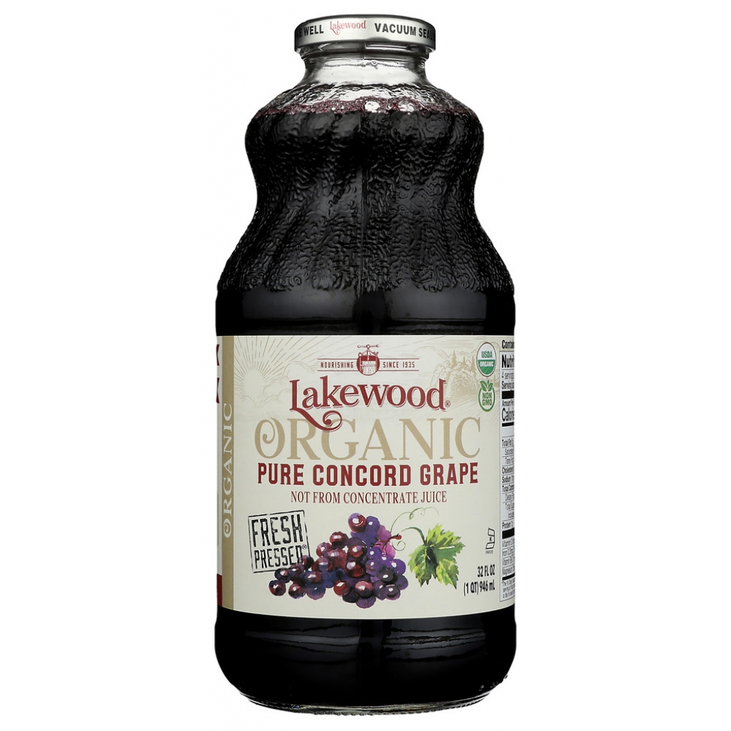 Organic Pure Concord Grape Juice - 32 oz