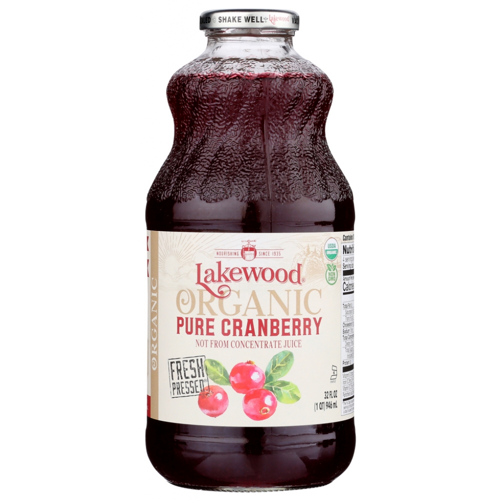 100% Pure Cranberry Juice, 32 oz