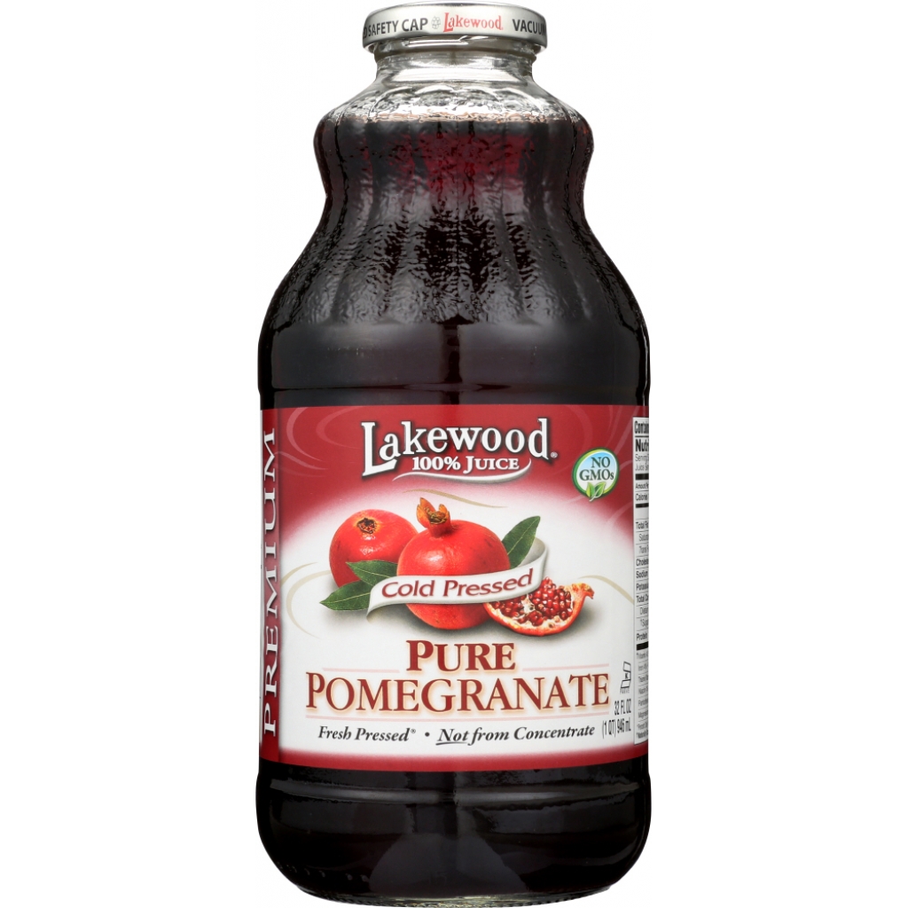 Premium Pure Pomegranate Juice, 32 oz - Pure Antioxidant Juice