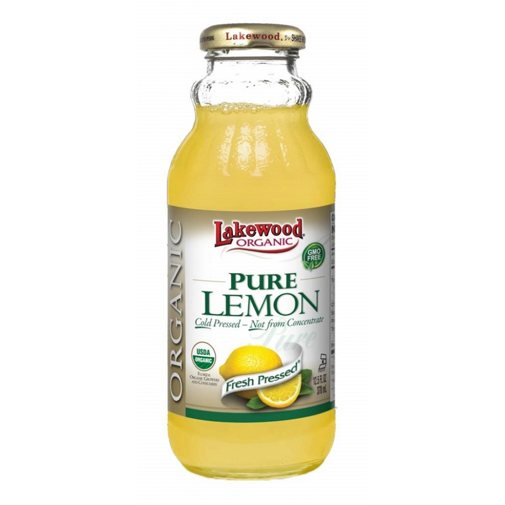 Organic Pure Lemon Juice - 12.5 oz