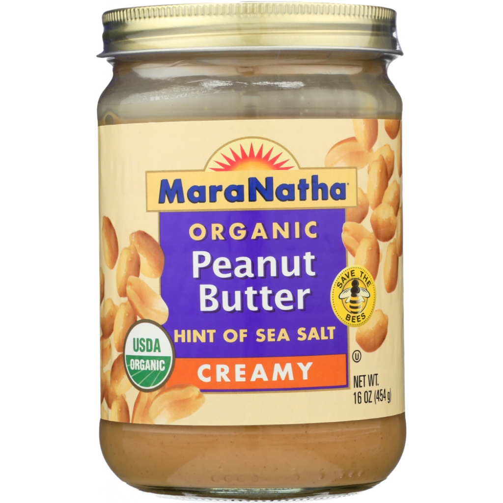 Organic Creamy Peanut Butter - 16 oz