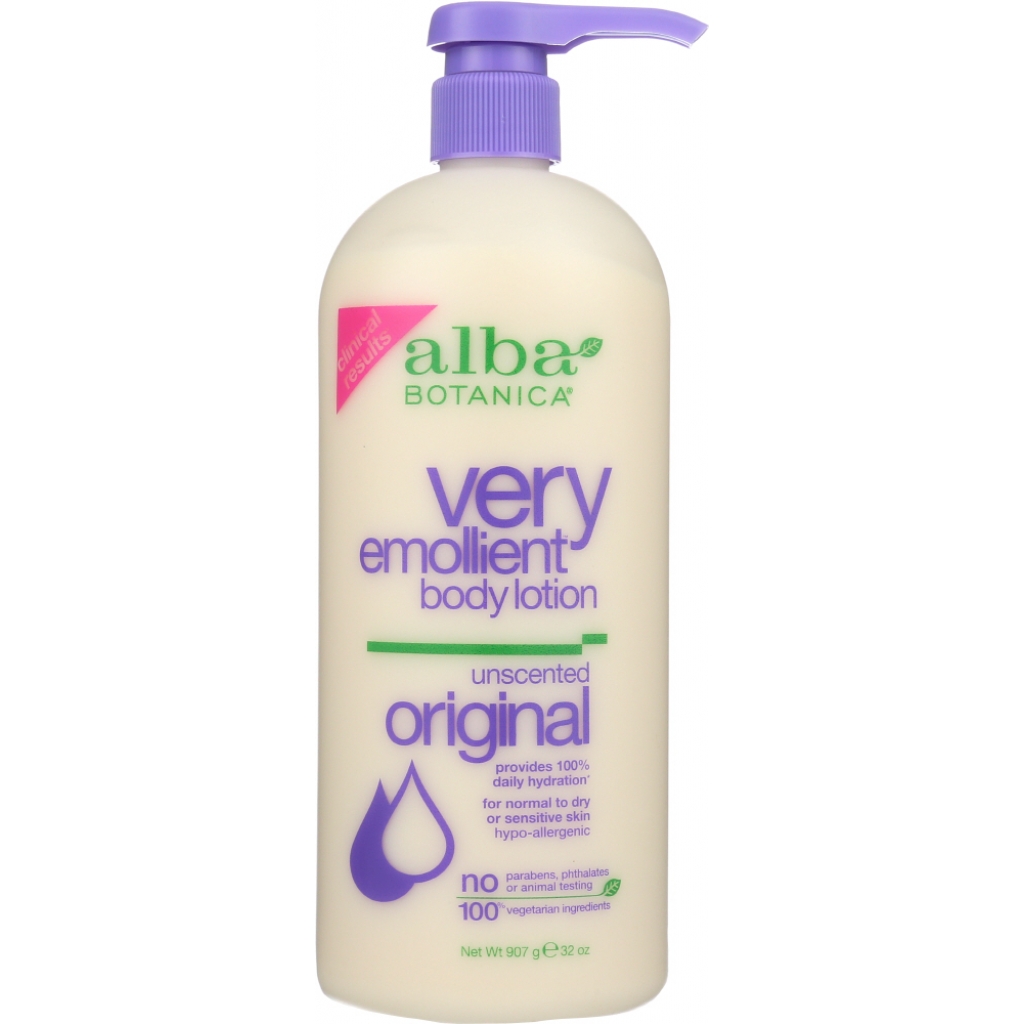 Very Emollient Unscented Body Lotion - 32 oz